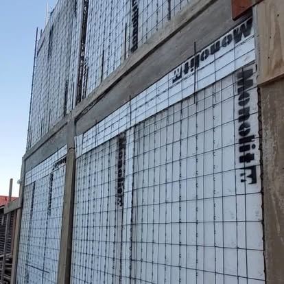ICF exterior reinforcement